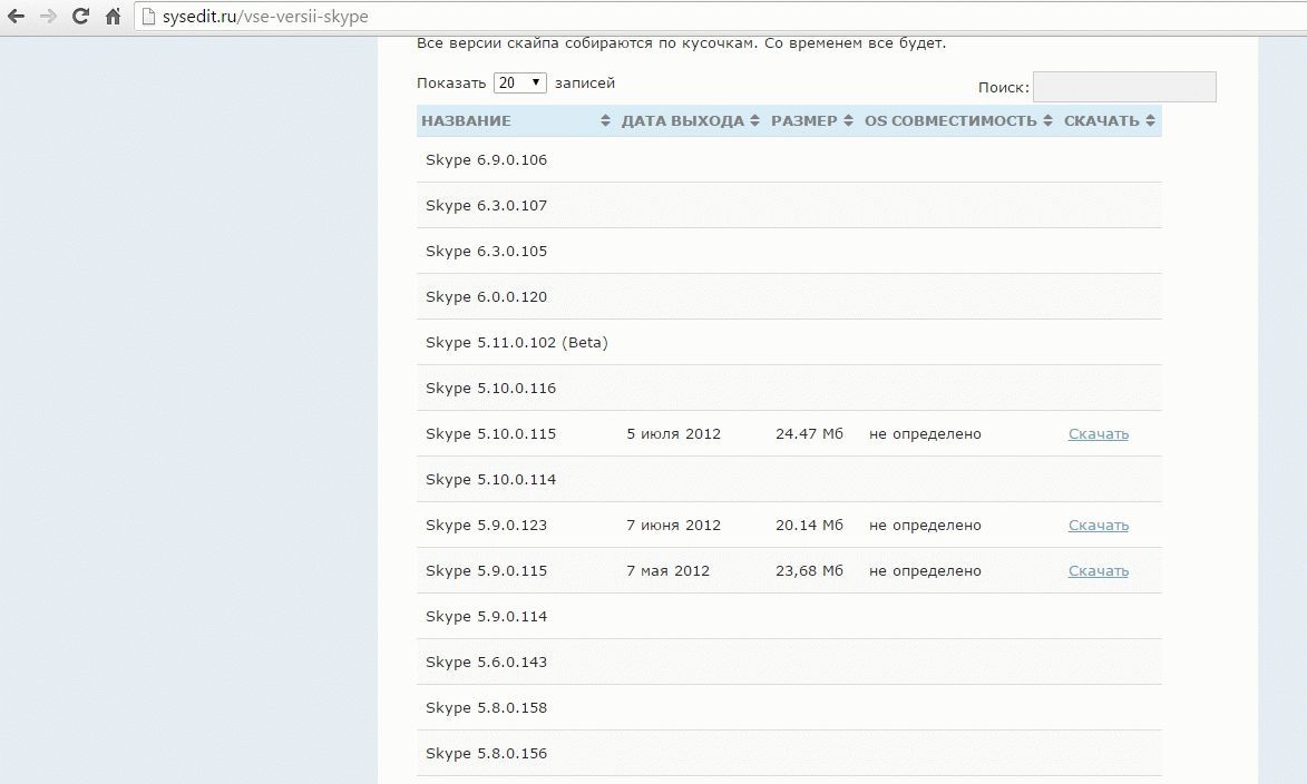 последняя версия скайп скачать