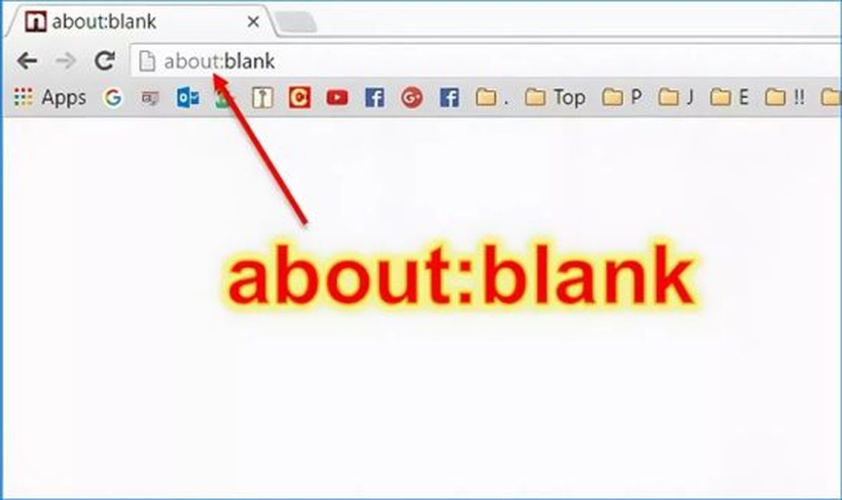 About blank: что это и как убрать в браузере