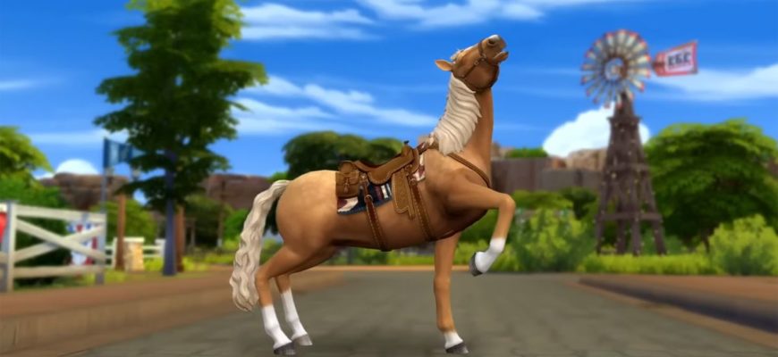 Sims 4 официально анонсирует DLC Horse Ranch