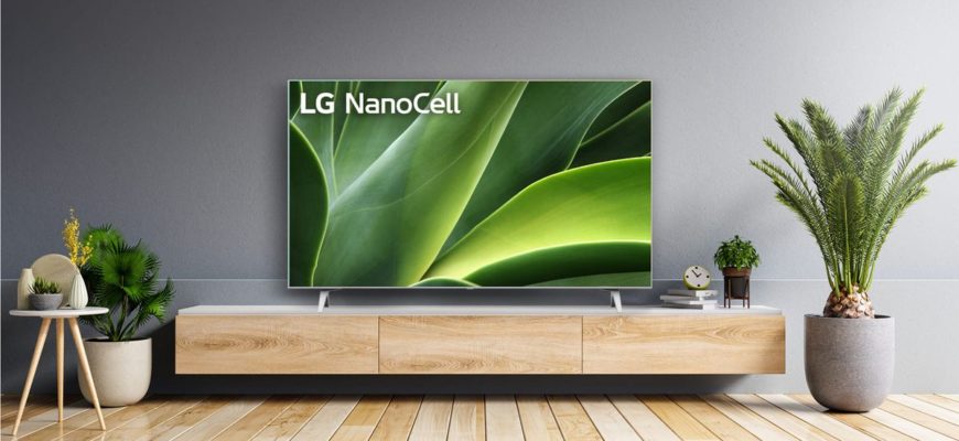 телевизор LG с технологией NanoCell