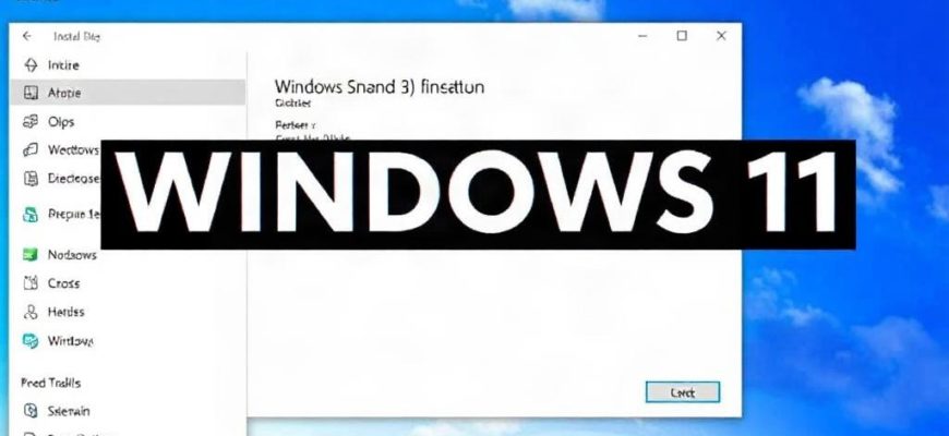 Установка Windows 11 с нуля без лишней суеты
